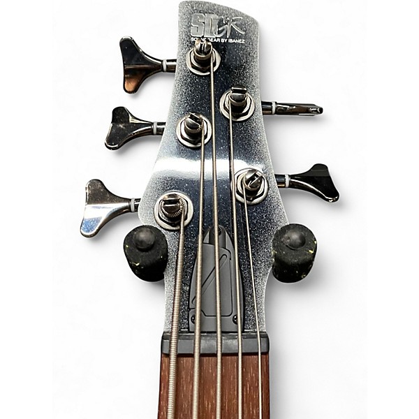 Used Ibanez SR305E 5-String Midnight Gray Burst Electric Bass Guitar