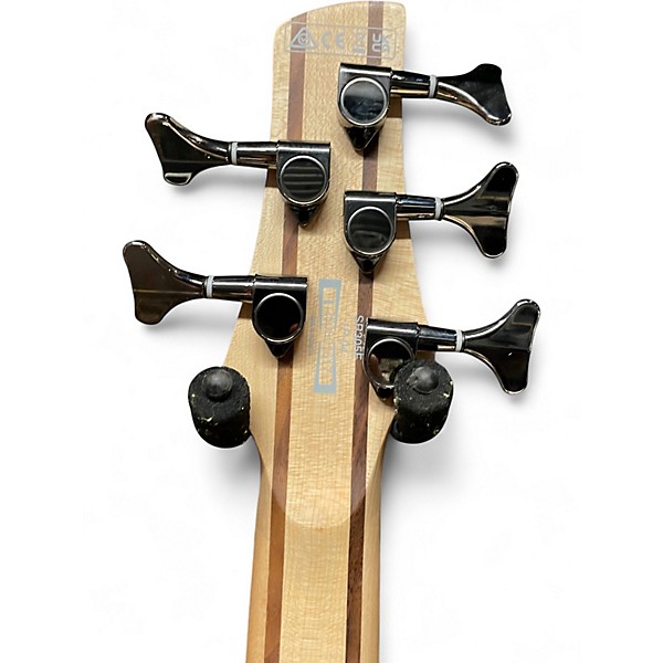 Used Ibanez SR305E 5-String Midnight Gray Burst Electric Bass Guitar