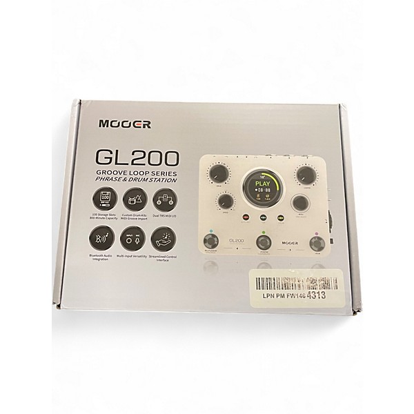 Used Mooer GL200 Phrase & Drum Station Pedal