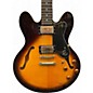 Used Epiphone ES335 Dot Deluxe Sunburst Hollow Body Electric Guitar
