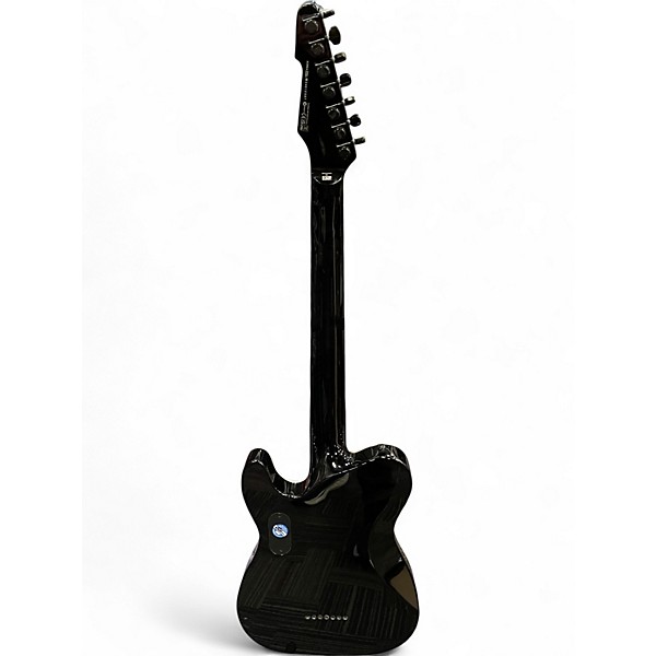 Used ESP LTD SCT607B Stephen Carpenter Signature 7 String Black Solid Body Electric Guitar