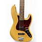 Used Fender FSR Deluxe Jazz Bass Natural Electric Bass Guitar