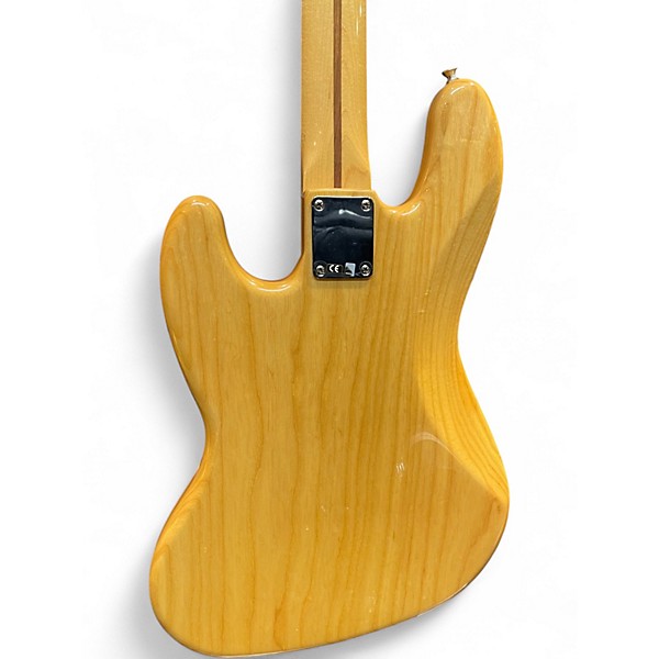Used Fender FSR Deluxe Jazz Bass Natural Electric Bass Guitar