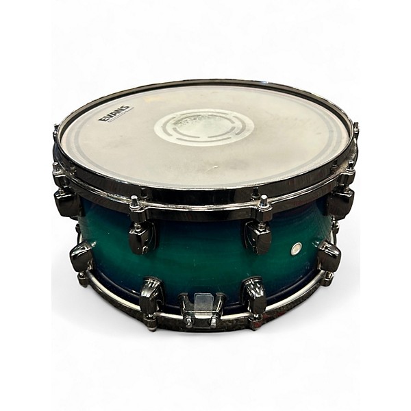 Used ddrum 14in Dominion AMX Blue Burst Drum