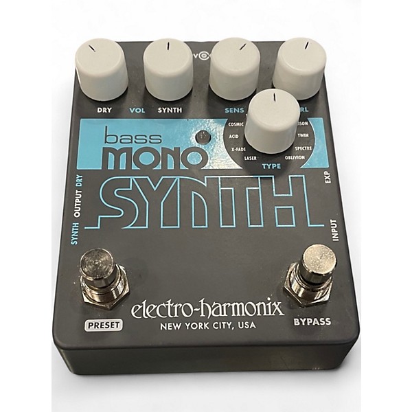 Used Electro-Harmonix Bass Mono Synth Bass Bass Effect Pedal