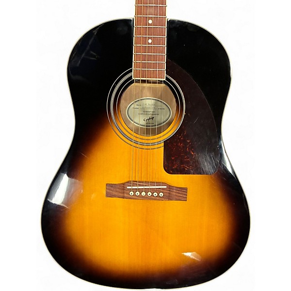 Used Epiphone J45 Studio 2 Color Sunburst Acoustic Guitar