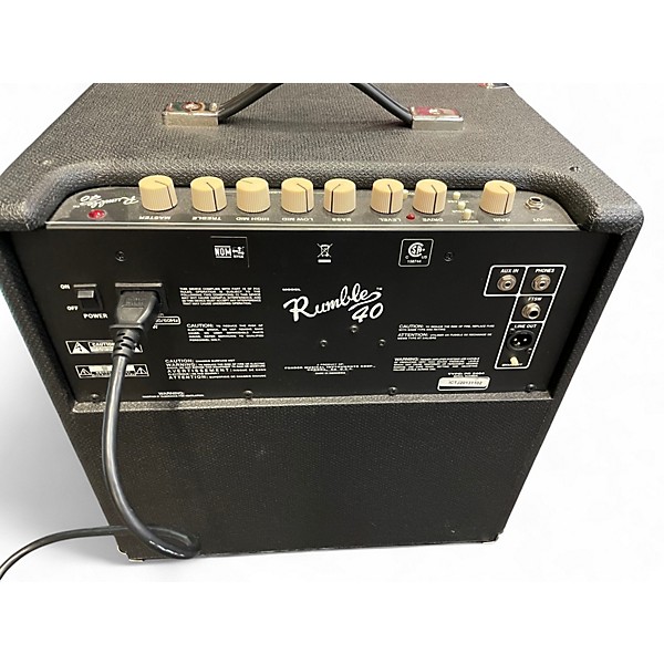 Used Fender Rumble V3 40W 1x10 Bass Combo Amp