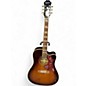 Used Epiphone HUMMINGBIRD PERFORMER PRO 3 Color Sunburst Acoustic Electric Guitar thumbnail
