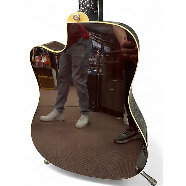 Used Epiphone HUMMINGBIRD PERFORMER PRO 3 Color Sunburst Acoustic Electric Guitar