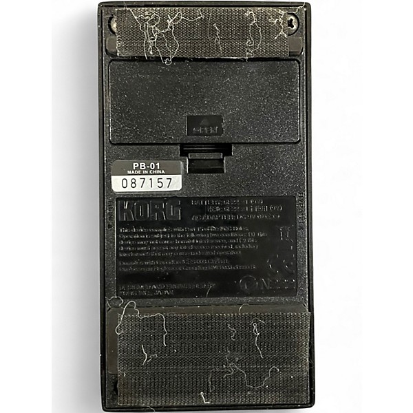 Used KORG PB01 Pitchblack Chromatic Tuner Pedal