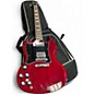 Used Epiphone SG Standard Left Handed Cherry Electric Guitar