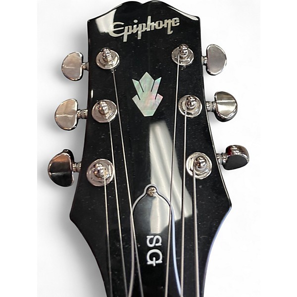 Used Epiphone SG Standard Left Handed Cherry Electric Guitar