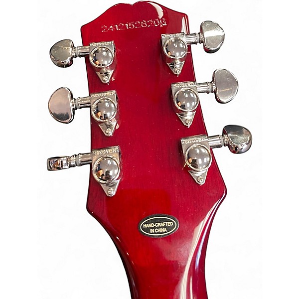 Used Epiphone SG Standard Left Handed Cherry Electric Guitar