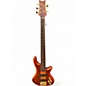 Used Schecter Guitar Research Stiletto Studio 5 String Fretless Honey Satin Electric Bass Guitar thumbnail