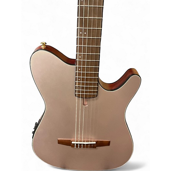 Used Ibanez FRH10N ROSE GOLD METALLIC Classical Acoustic Electric Guitar