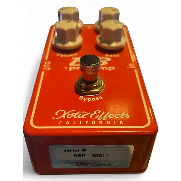 Used Xotic BB Preamp Overdrive Effect Pedal