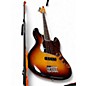 Used Fender AMERICAN VINTAGE 1966 JAZZ 3 Tone Sunburst Electric Bass Guitar