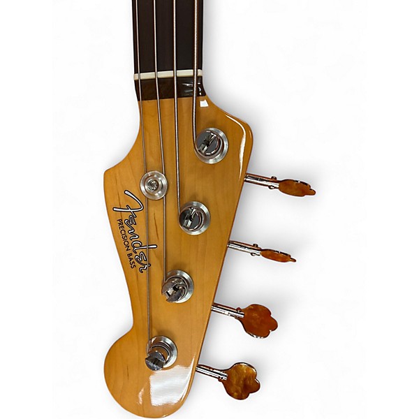 Used Fender AMERICAN VINTAGE II 1960 PRECISION BLACK Electric Bass Guitar