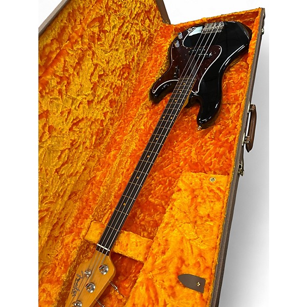 Used Fender AMERICAN VINTAGE II 1960 PRECISION BLACK Electric Bass Guitar