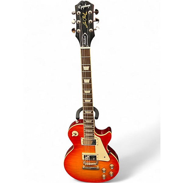 Used Epiphone Les Paul Standard 2 Color Sunburst Solid Body Electric Guitar