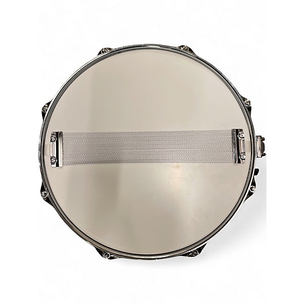 Used Groove Percussion 6X14 SNARE Silver Drum