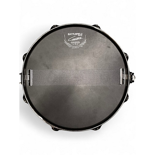 Used Battlefield Drums 6X13 CHASE WHITNEY SIGNATURE 2 BLACK Drum
