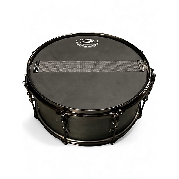 Used Battlefield Drums 6X13 CHASE WHITNEY SIGNATURE 2 BLACK Drum