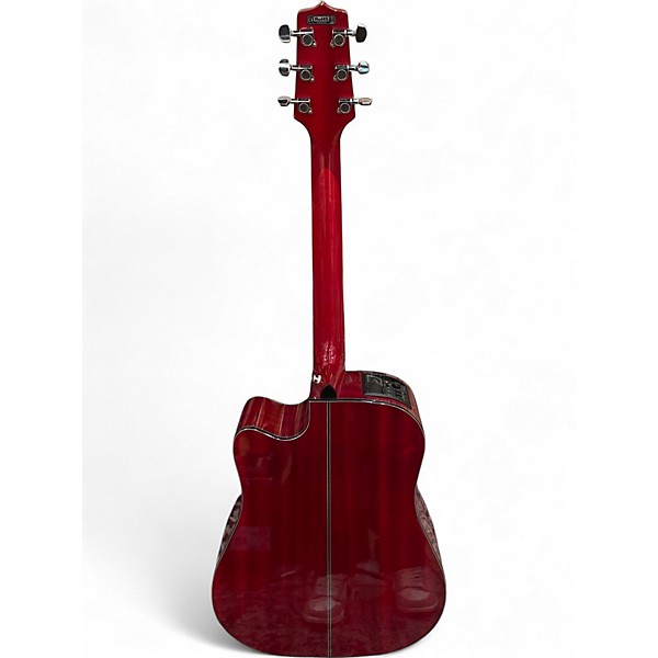 Used Takamine GD30CE Wine Red Acoustic Electric Guitar