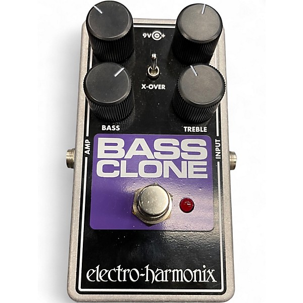 Used Electro-Harmonix Bass Clone Analog Chorus Bass Effect Pedal