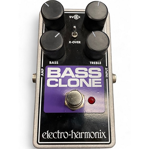 Used Electro-Harmonix Bass Clone Analog Chorus Bass Effect Pedal