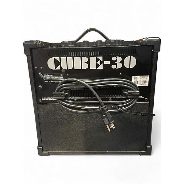 Used Roland Cube 30 1x10 30W Guitar Combo Amp