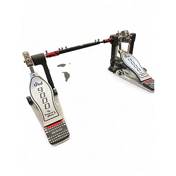 Used DW 9000 Series Double Double Bass Drum Pedal