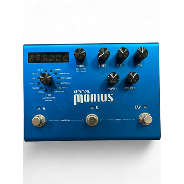 Used Strymon Mobius Multidimensional Modulation Effect Pedal