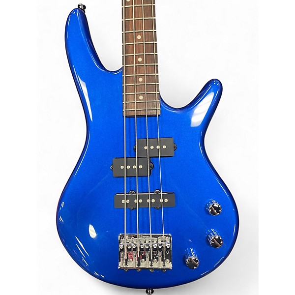 Used Ibanez GSRM20 Mikro Short Scale Blue Electric Bass Guitar
