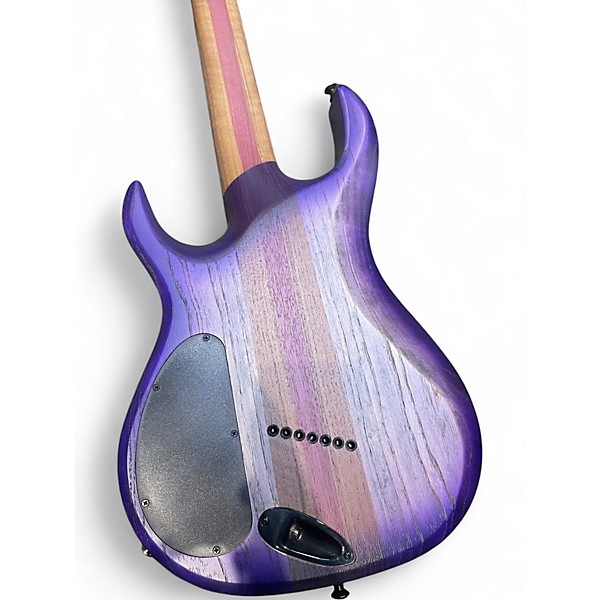 Used Kiesel Neckthrough Aries Multiscale Purple Solid Body Electric Guitar