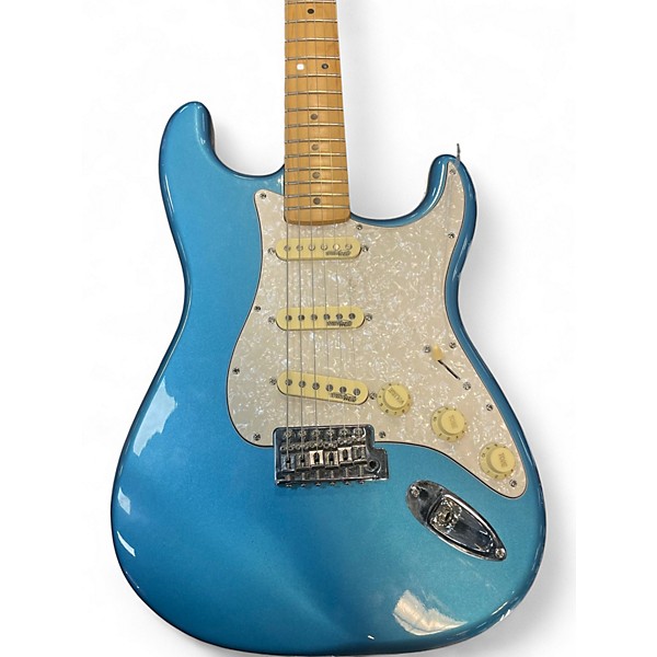 Used Fender American Elite Stratocaster Blue Solid Body Electric Guitar