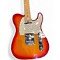 Used Fender American Elite Telecaster Cherry Sunburst Solid Body Electric Guitar