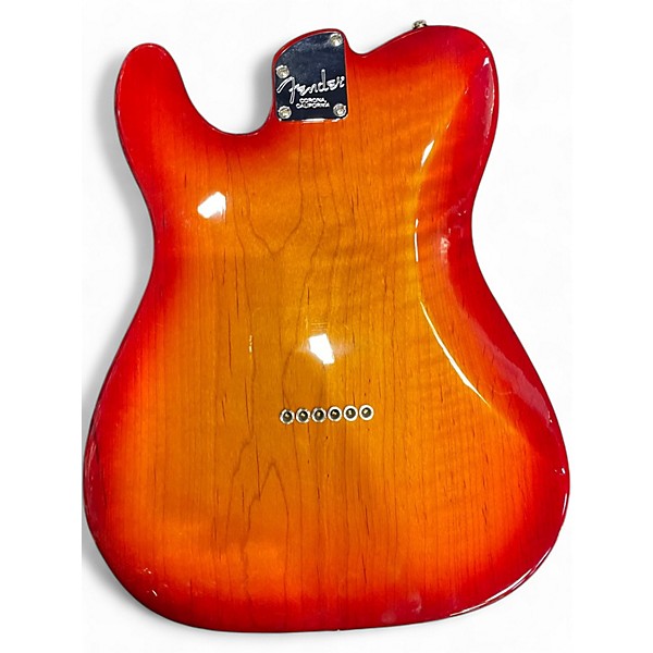 Used Fender American Elite Telecaster Cherry Sunburst Solid Body Electric Guitar