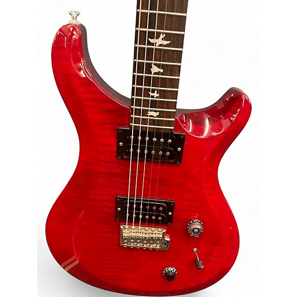Used PRS Custom 22 Red Solid Body Electric Guitar