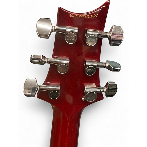 Used PRS Custom 22 Red Solid Body Electric Guitar