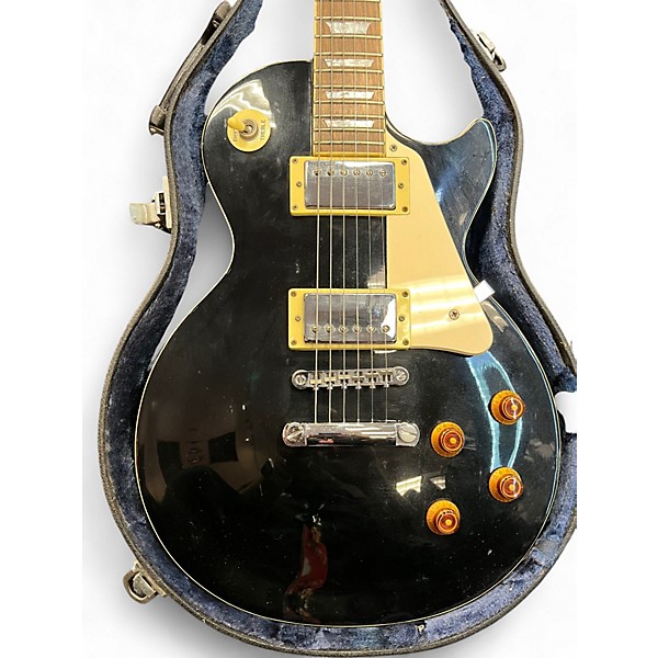 Used Epiphone Les Paul Standard Black Solid Body Electric Guitar