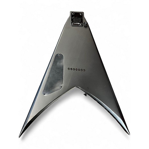 Used Jackson JS22 7 King V Black Solid Body Electric Guitar