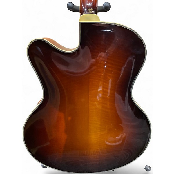 Used 2004 Eastman AR810CE Sunburst Hollow Body Electric Guitar