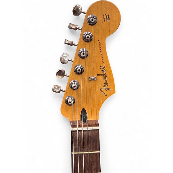 Used Fender player stratocaster II Green Solid Body Electric Guitar