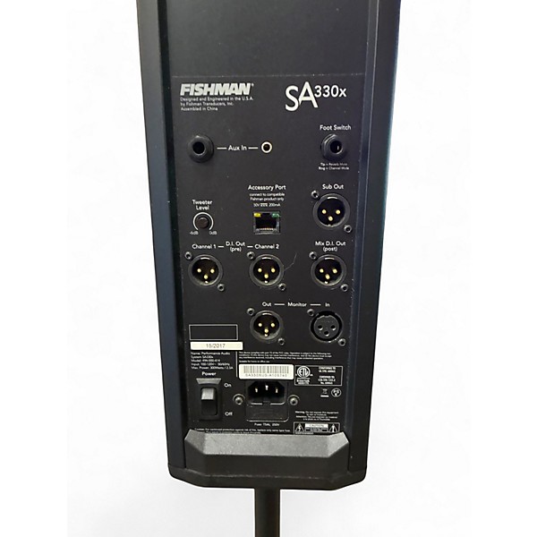 Used Fishman SA330X Sound Package
