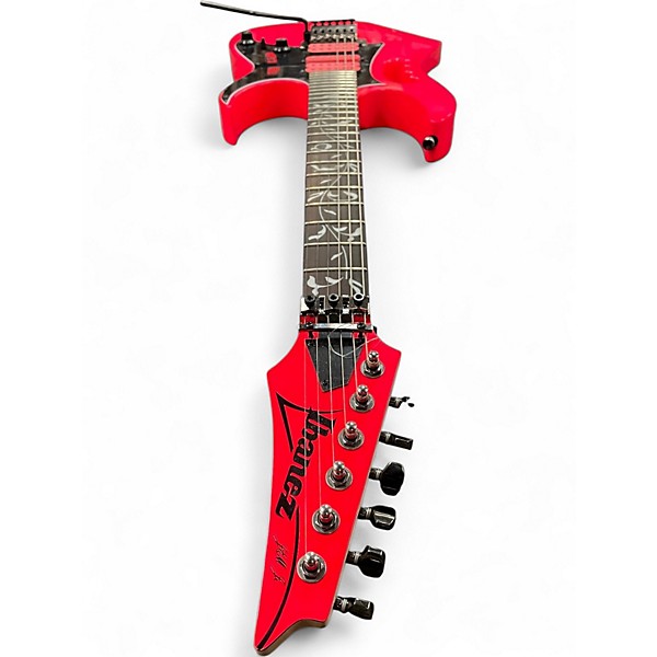 Used Ibanez JEMJR Pink Solid Body Electric Guitar