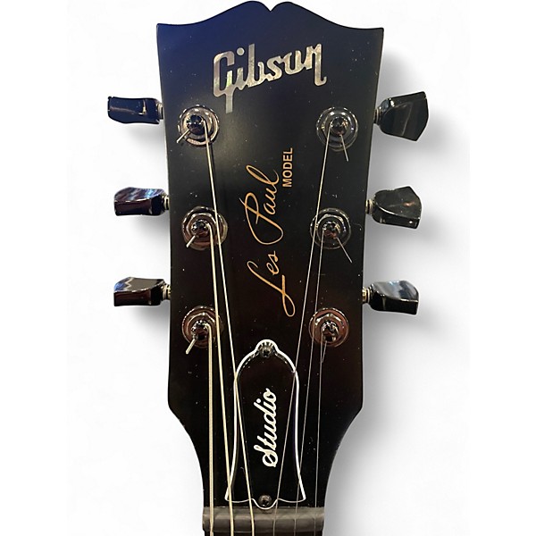 Used Gibson STUDIO MODERNE 2 Tone Sunburst Solid Body Electric Guitar