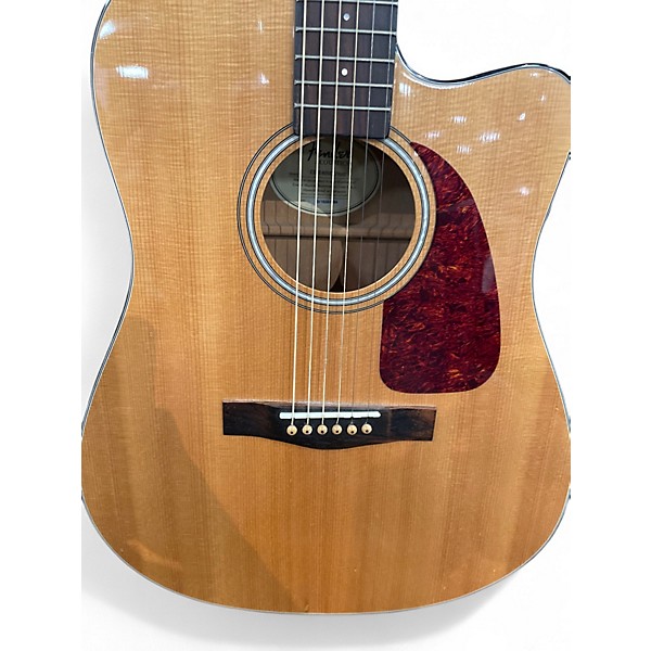 Used Fender CD140SCE Natural Acoustic Electric Guitar