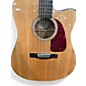 Used Fender CD140SCE Natural Acoustic Electric Guitar