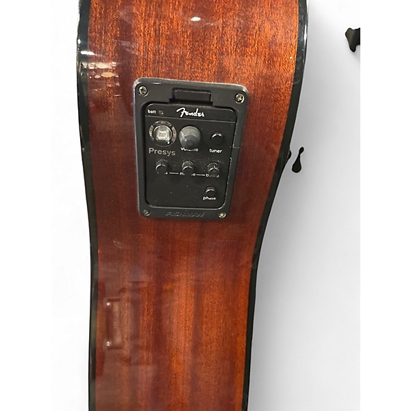 Used Fender CD140SCE Natural Acoustic Electric Guitar